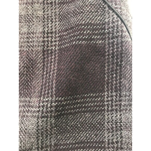 Ann Taylor Loft Wool Blend Lined Plaid Mini Skirt with Pockets Size 10 - Picture 3 of 13